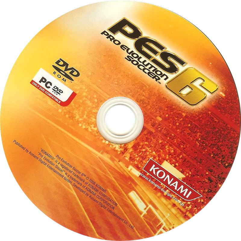 Pro Evolution Soccer 6 - CD obal