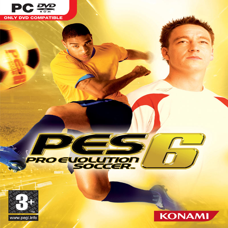 Pro Evolution Soccer 6 - pedn CD obal