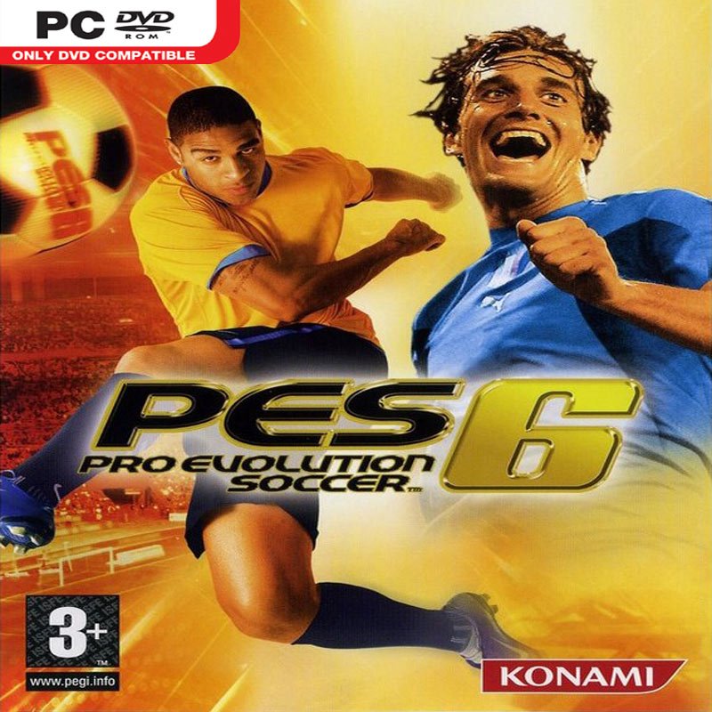 Pro Evolution Soccer 6 - pedn CD obal 4