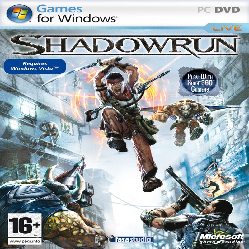 Shadowrun - pedn CD obal