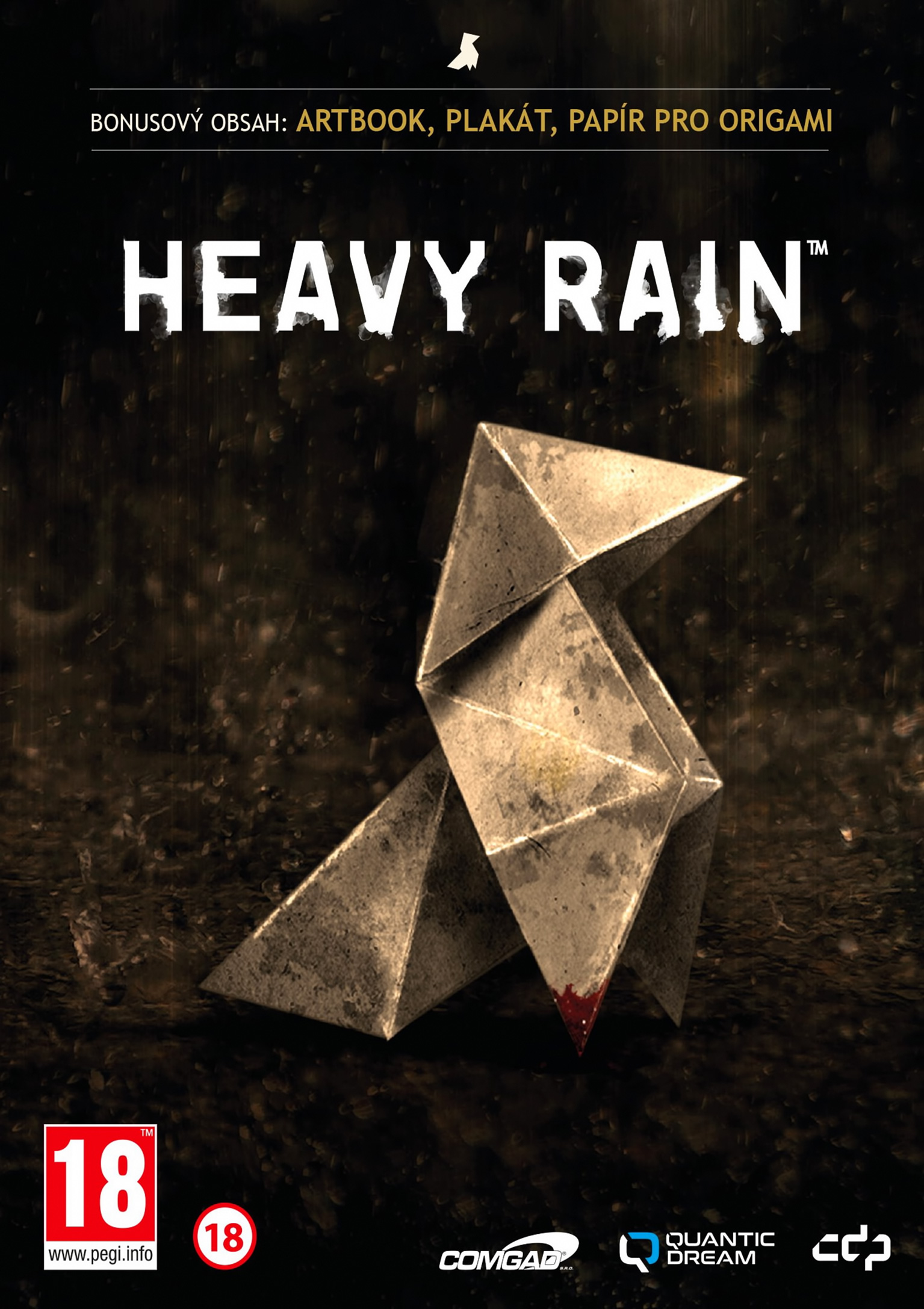 Heavy Rain - pedn DVD obal