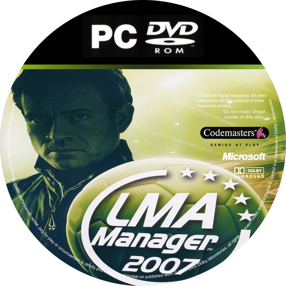 LMA Manager 2007 - CD obal