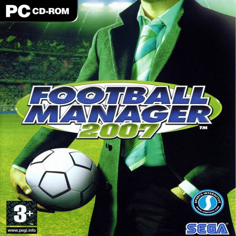 Football Manager 2007 - pedn CD obal