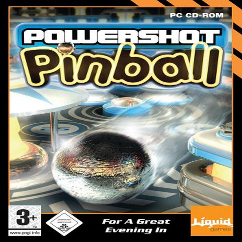 Powershot Pinball - pedn CD obal