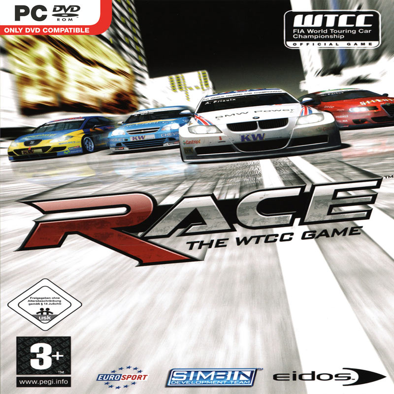 RACE - The WTCC Game - pedn CD obal