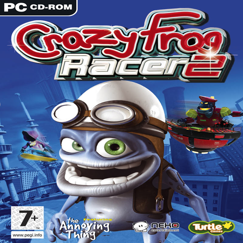 Crazy Frog Racer 2 - pedn CD obal