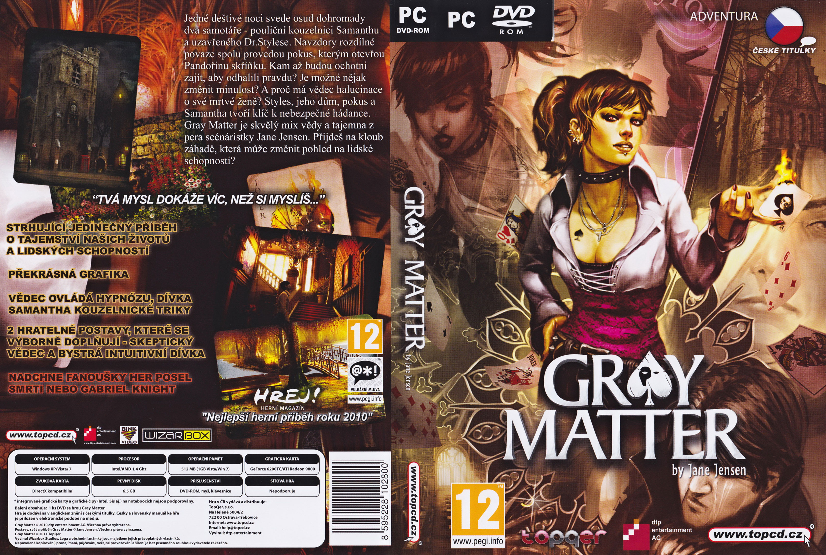 Gray Matter - DVD obal