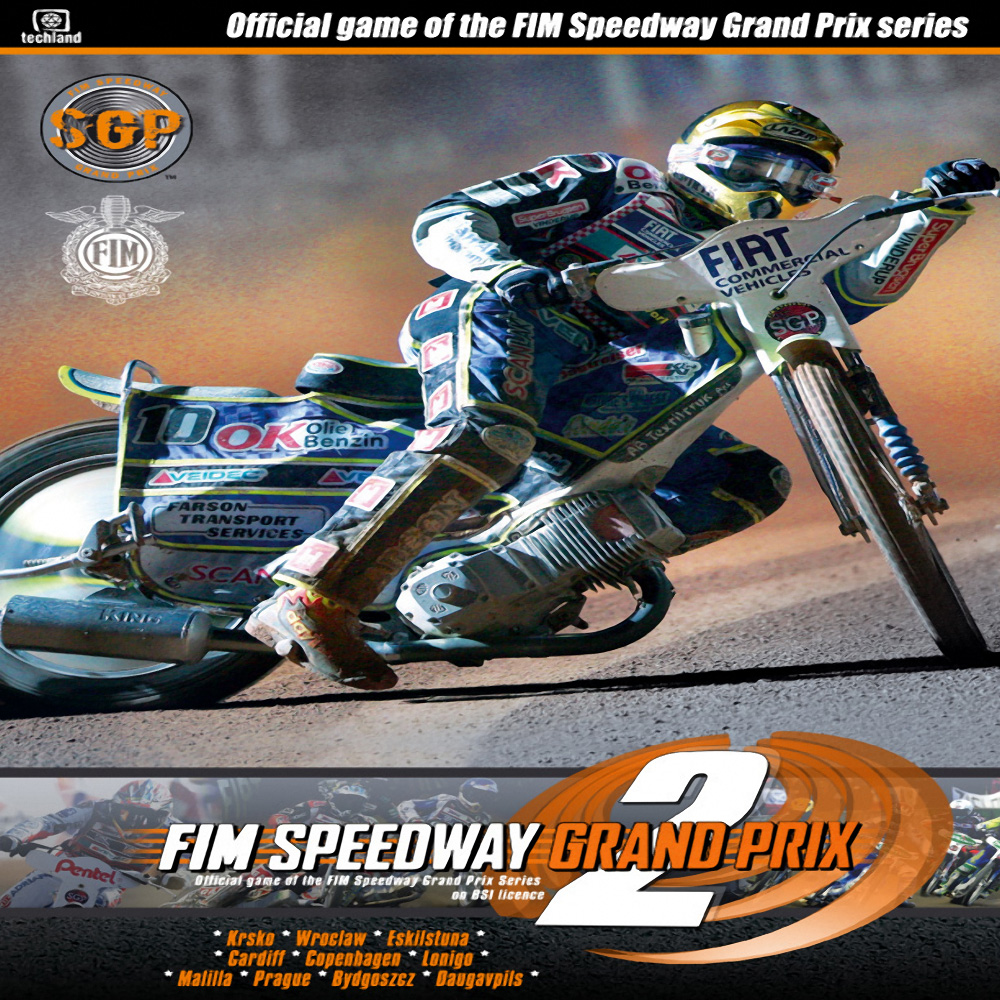 FIM Speedway Grand Prix 2 - pedn CD obal