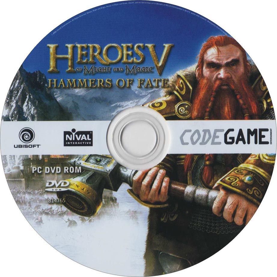 Heroes of Might & Magic 5: Hammers of Fate - CD obal