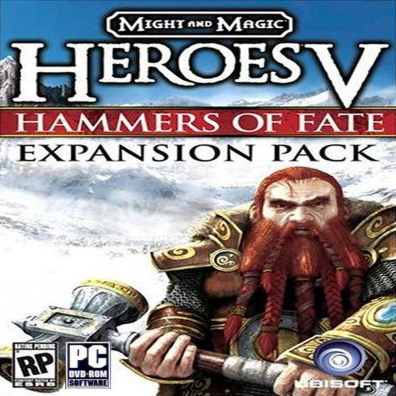 Heroes of Might & Magic 5: Hammers of Fate - pedn CD obal 2