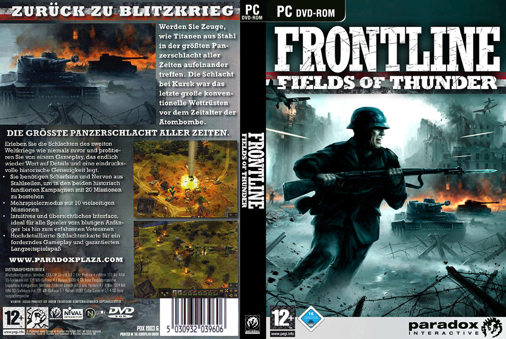 Frontline: Fields of Thunder - DVD obal
