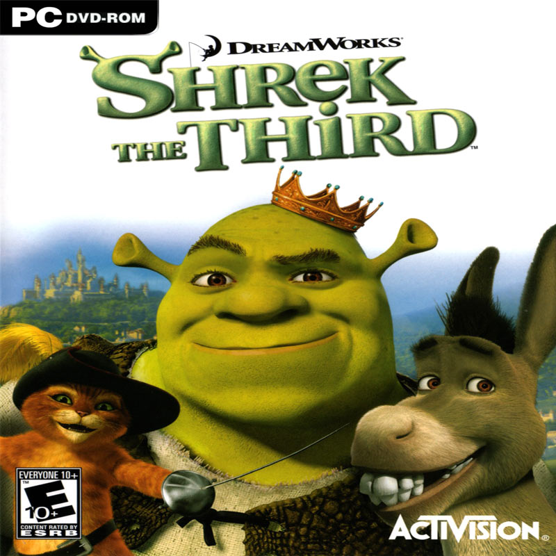 Shrek the Third - pedn CD obal
