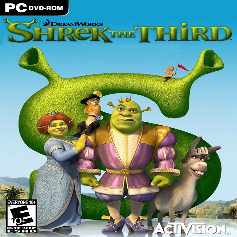 Shrek the Third - pedn CD obal 2