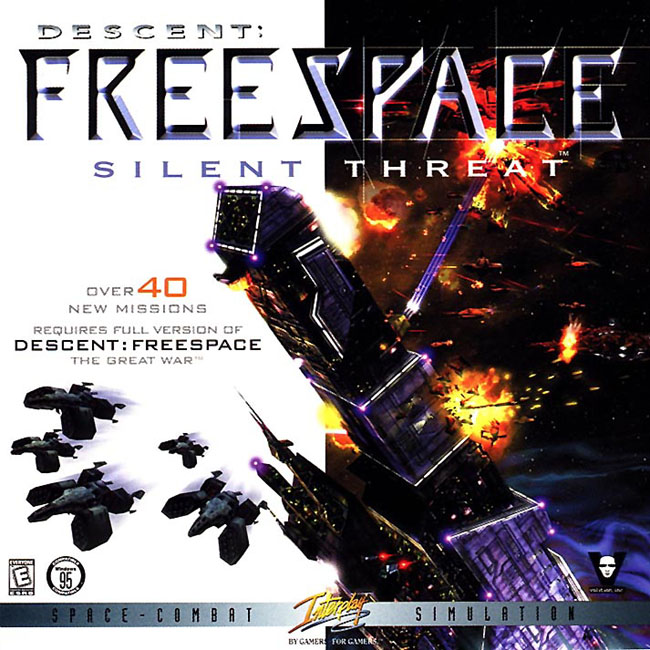 Descent: Freespace - Silent Threat - pedn CD obal