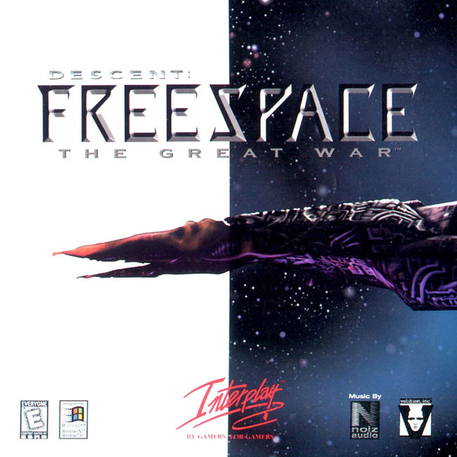Descent: Freespace - The Great War - pedn CD obal