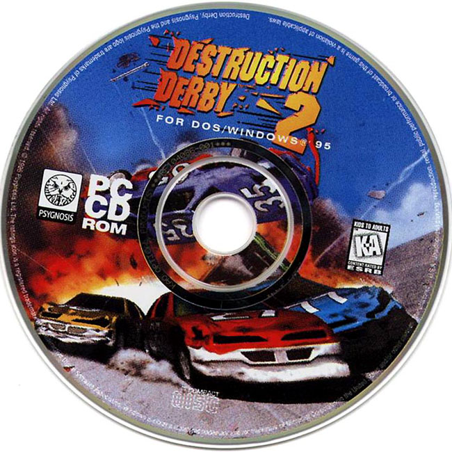 Destruction Derby II - CD obal