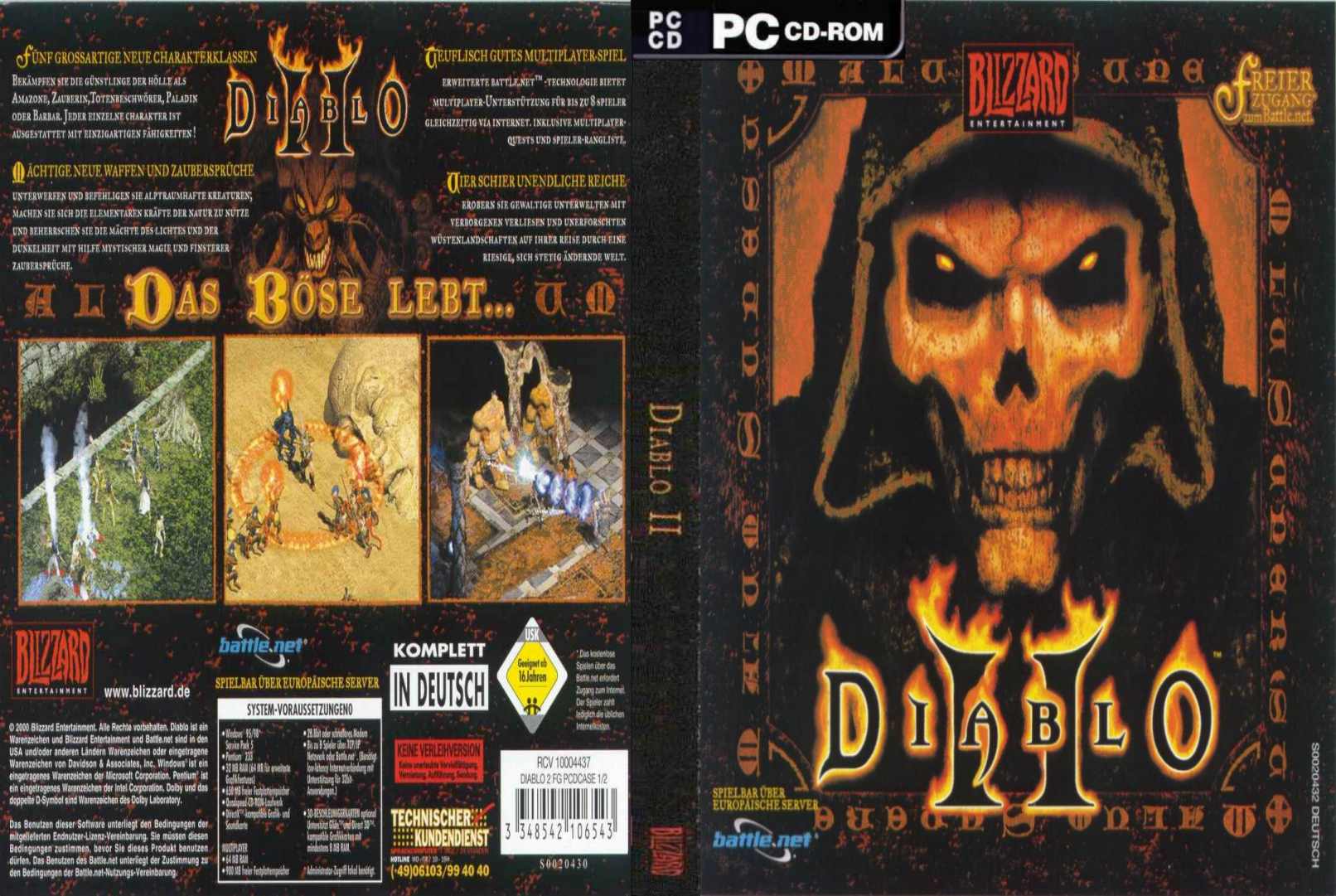 Diablo II - DVD obal