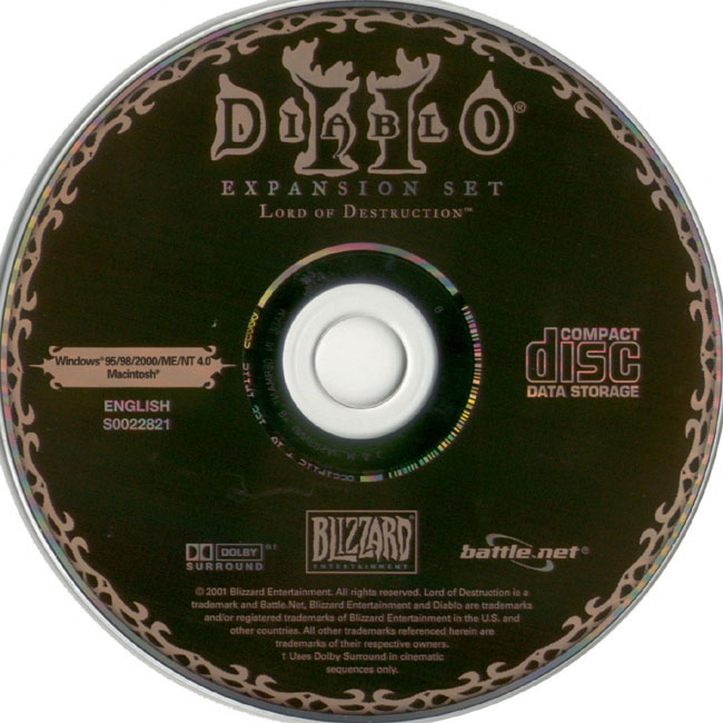 Diablo II: Lord of Destruction - CD obal