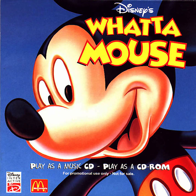 Disney's Whatta Mouse - pedn CD obal