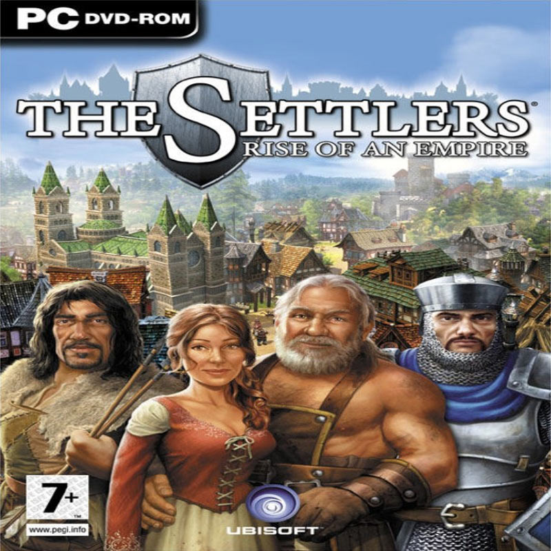Settlers 6: Rise of an Empire - pedn CD obal