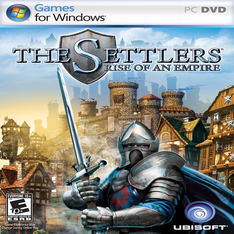 Settlers 6: Rise of an Empire - pedn CD obal 2
