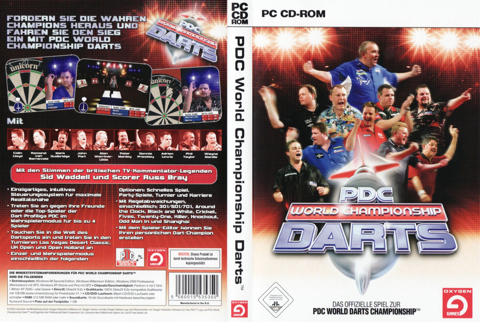 PDC World Championship Darts - DVD obal