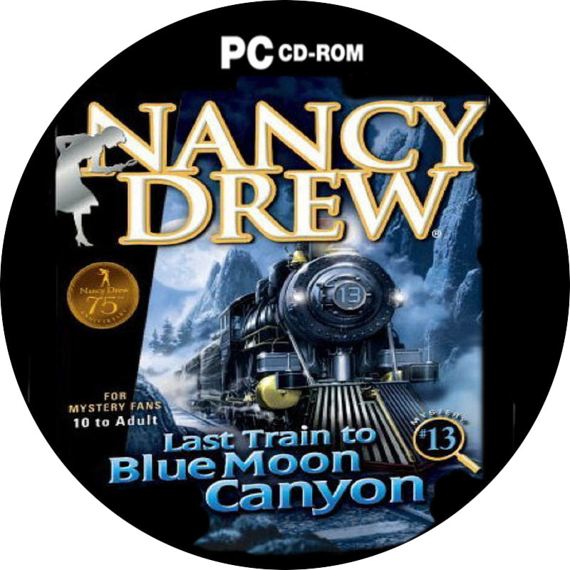 Nancy Drew: Last Train to Blue Moon Canyon - CD obal