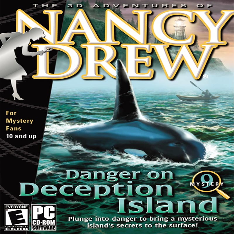 Nancy Drew: Danger on Deception Island - pedn CD obal