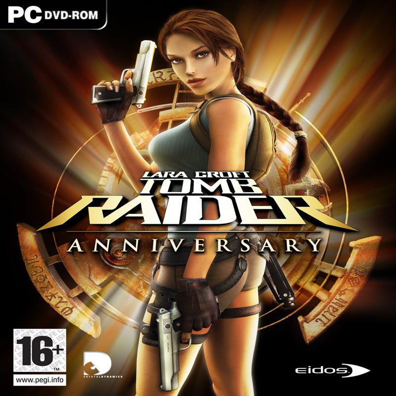 Tomb Raider: Anniversary - pedn CD obal