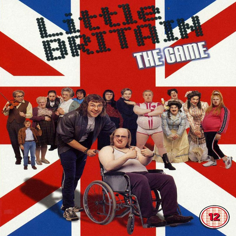 Little Britain The Video Game - pedn CD obal 2
