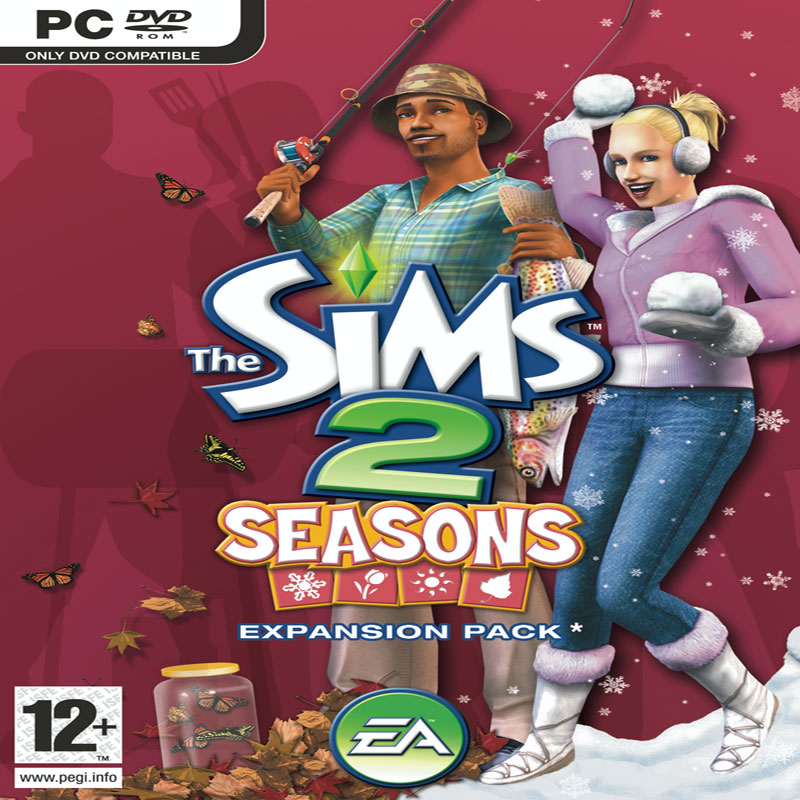 The Sims 2: Seasons - pedn CD obal