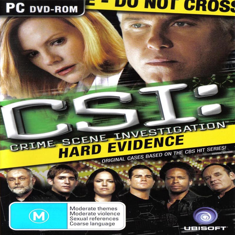 CSI: Hard Evidence - pedn CD obal