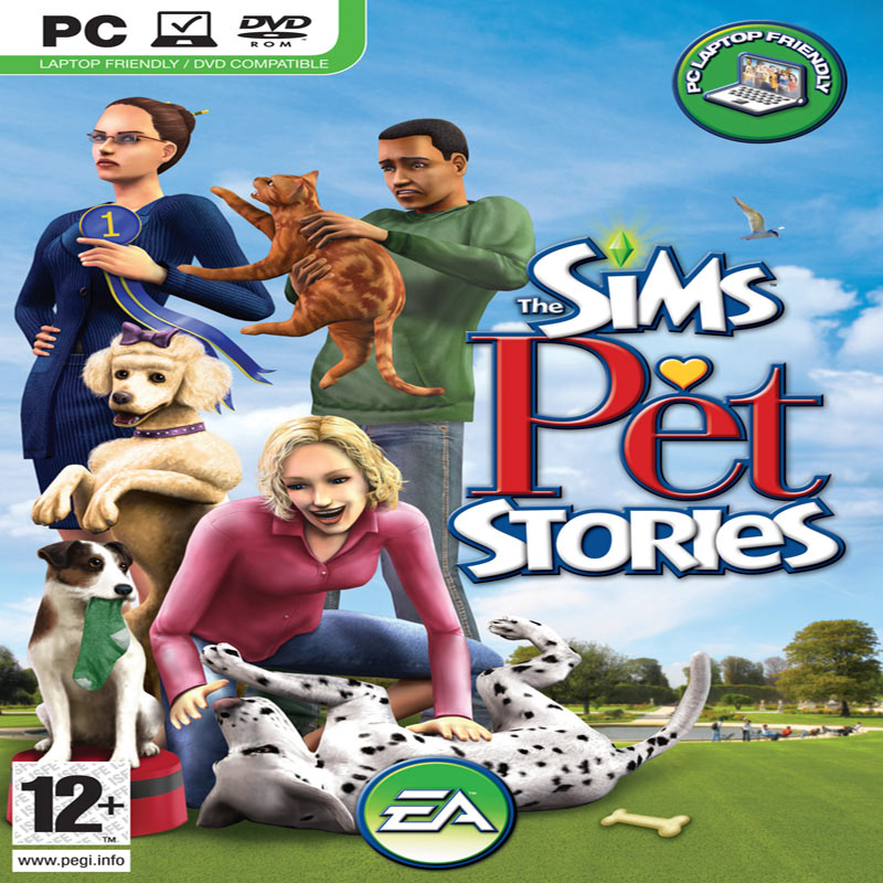 The Sims Pet Stories - pedn CD obal