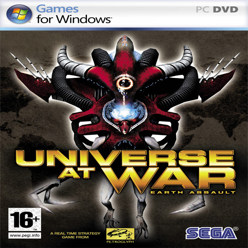 Universe at War: Earth Assault - pedn CD obal