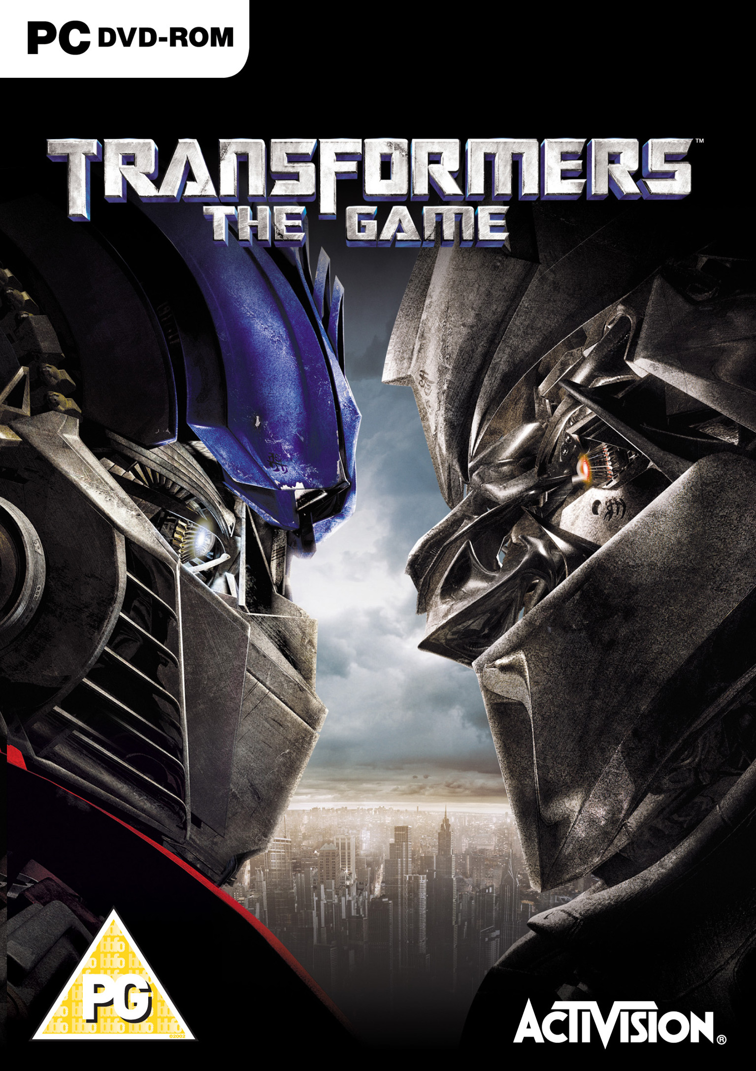 Transformers: The Game - pedn DVD obal