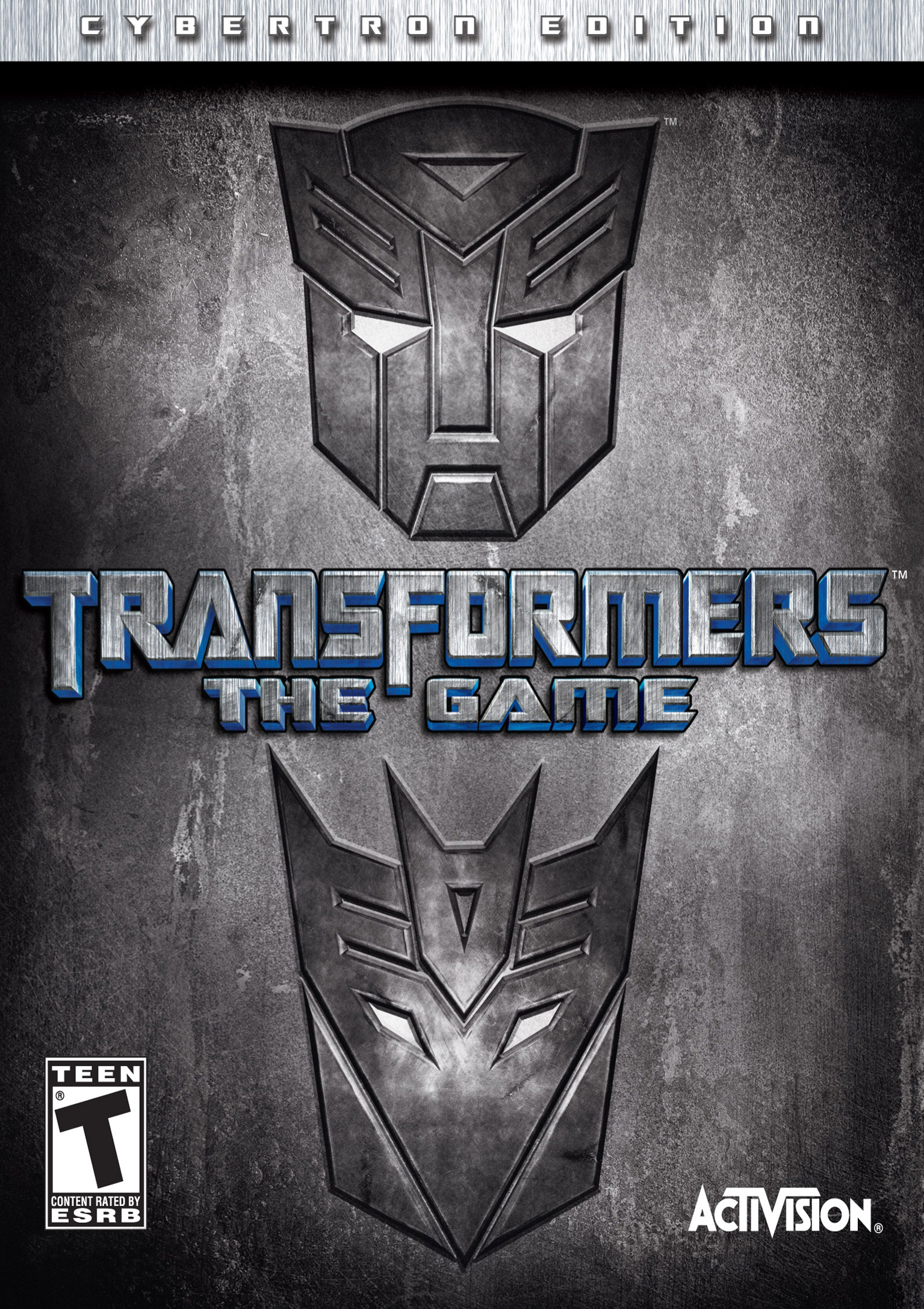 Transformers: The Game - pedn DVD obal 2