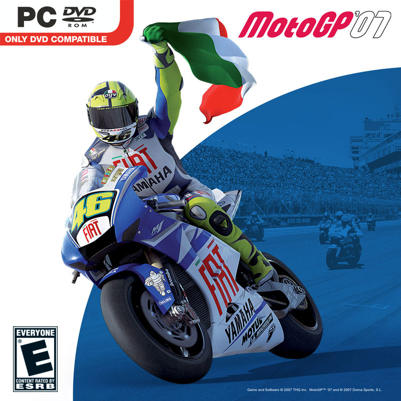 MotoGP 07 - pedn CD obal 2