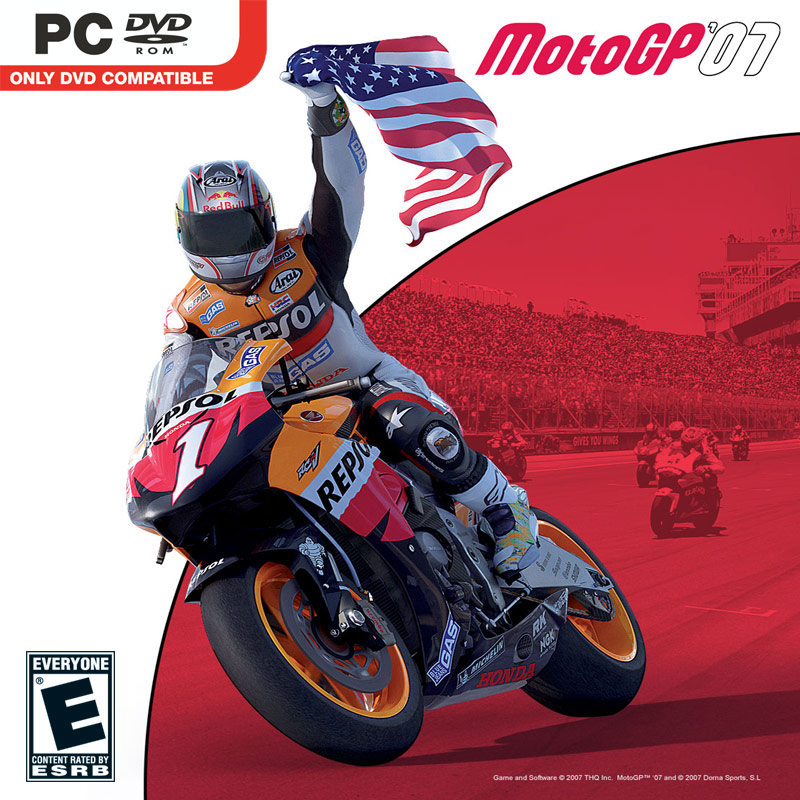 MotoGP 07 - pedn CD obal 3