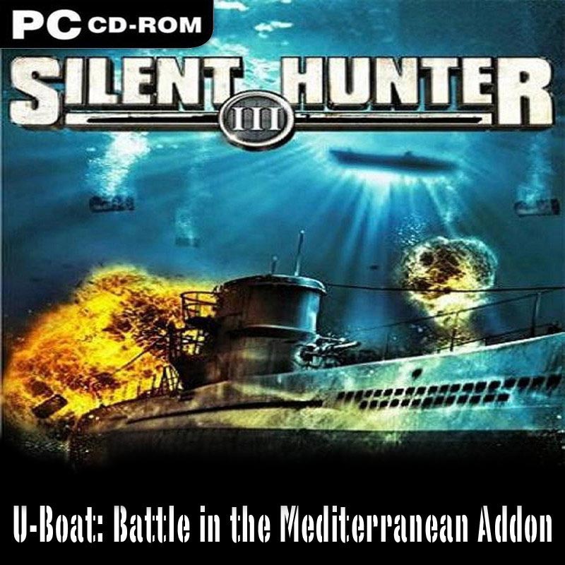 Silent Hunter 3: U-Boat Battle in the Mediterranean - pedn CD obal 2