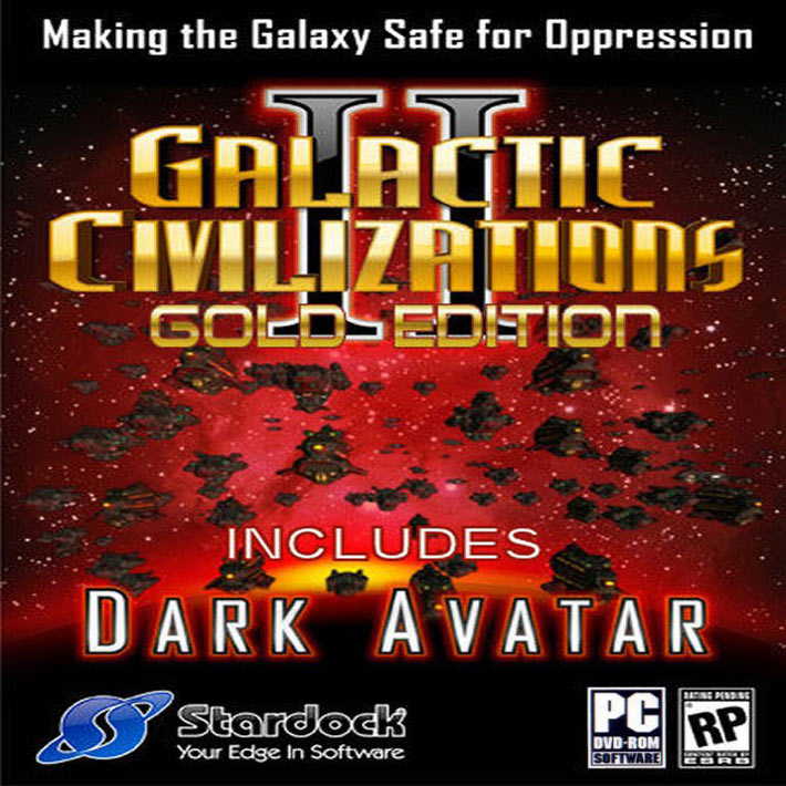 Galactic Civilizations 2: Gold Edition - pedn CD obal 2