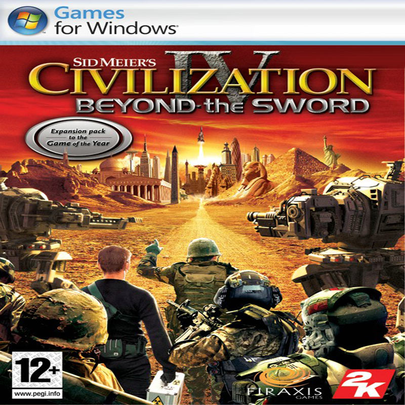 Civilization 4: Beyond the Sword - pedn CD obal