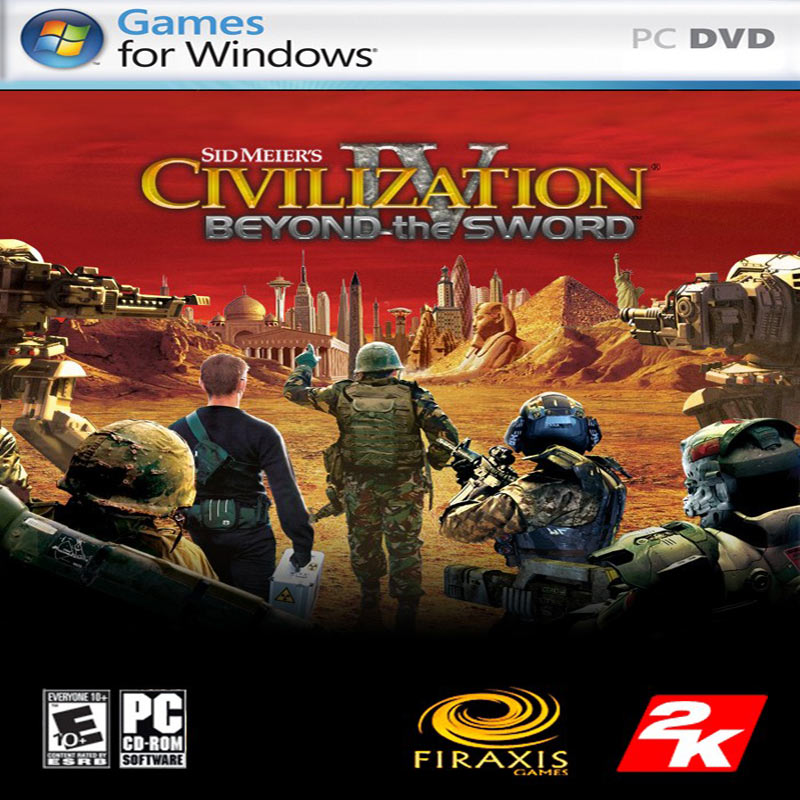 Civilization 4: Beyond the Sword - pedn CD obal 2