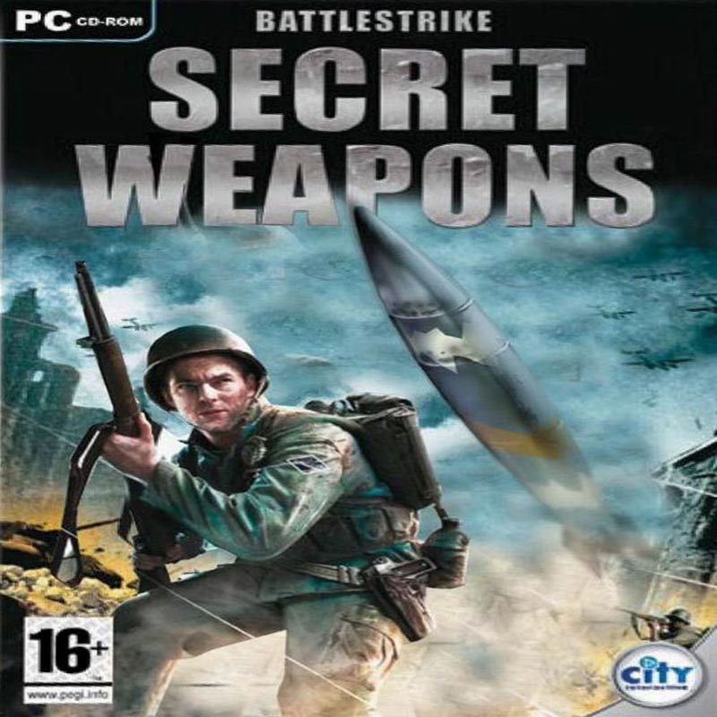 Battlestrike: Secret Weapons - pedn CD obal