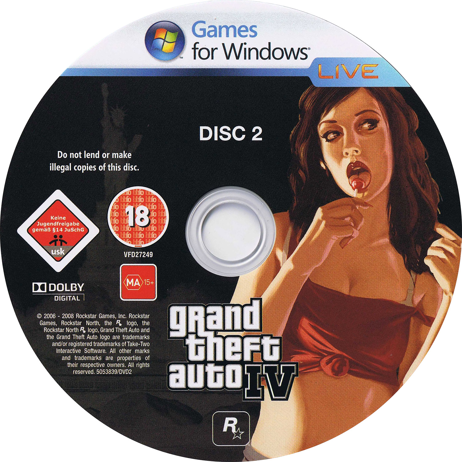 Grand Theft Auto IV - CD obal 4