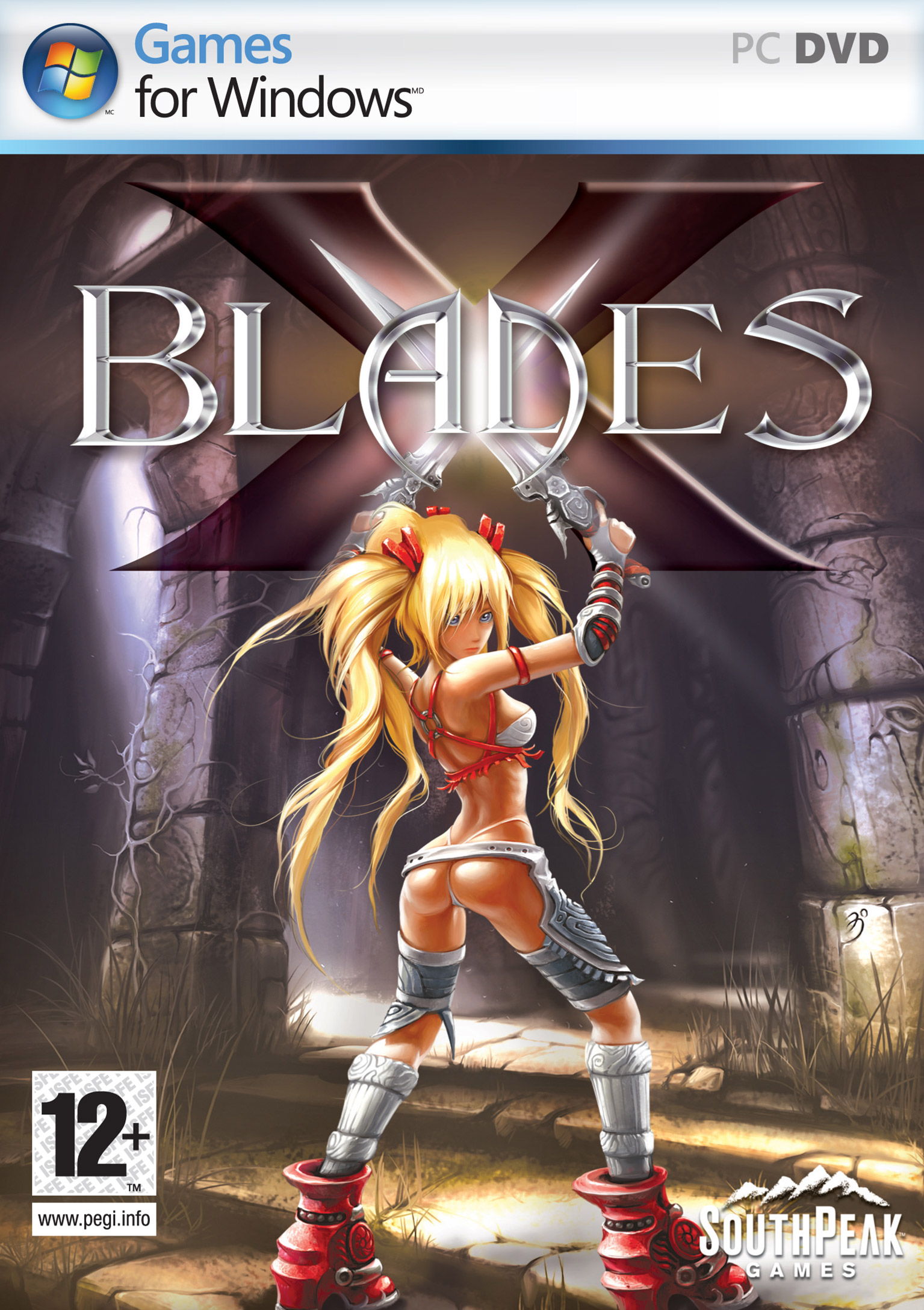 X-Blades - pedn DVD obal
