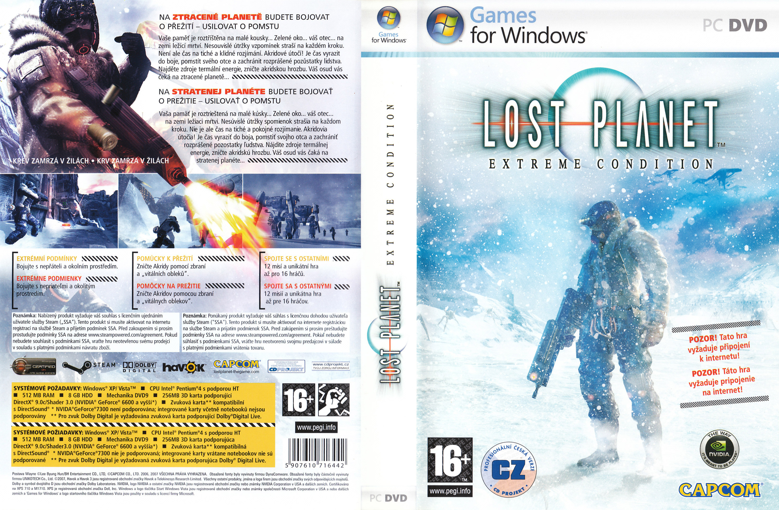 Lost Planet: Extreme Condition - DVD obal 3
