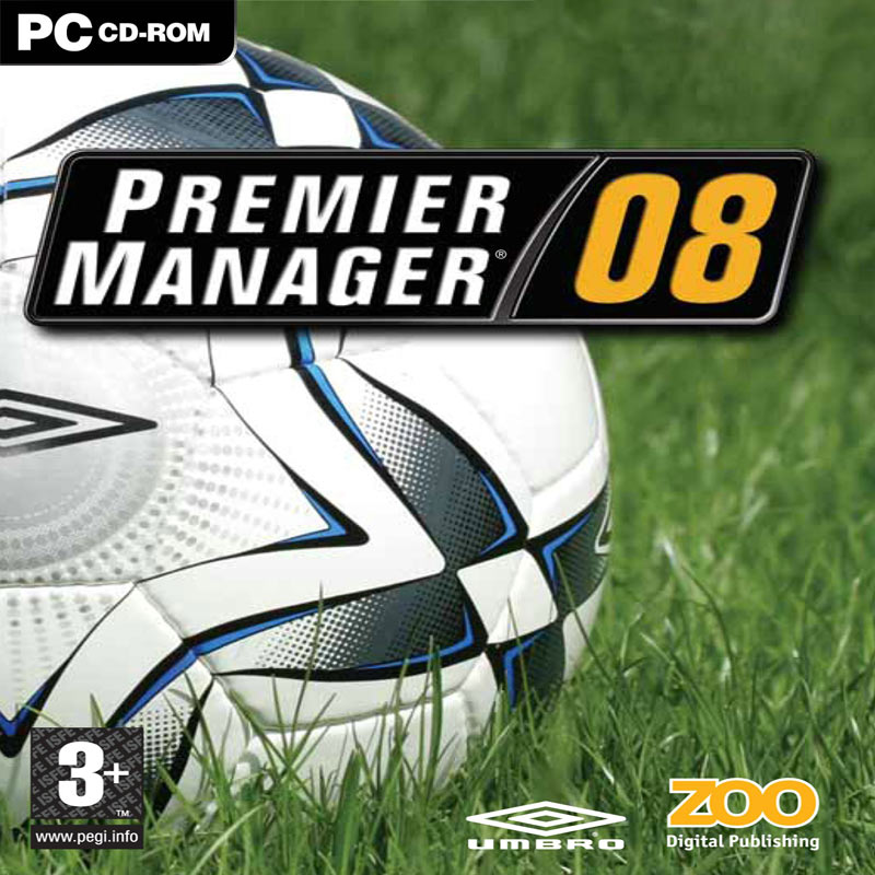 Premier Manager 08 - pedn CD obal