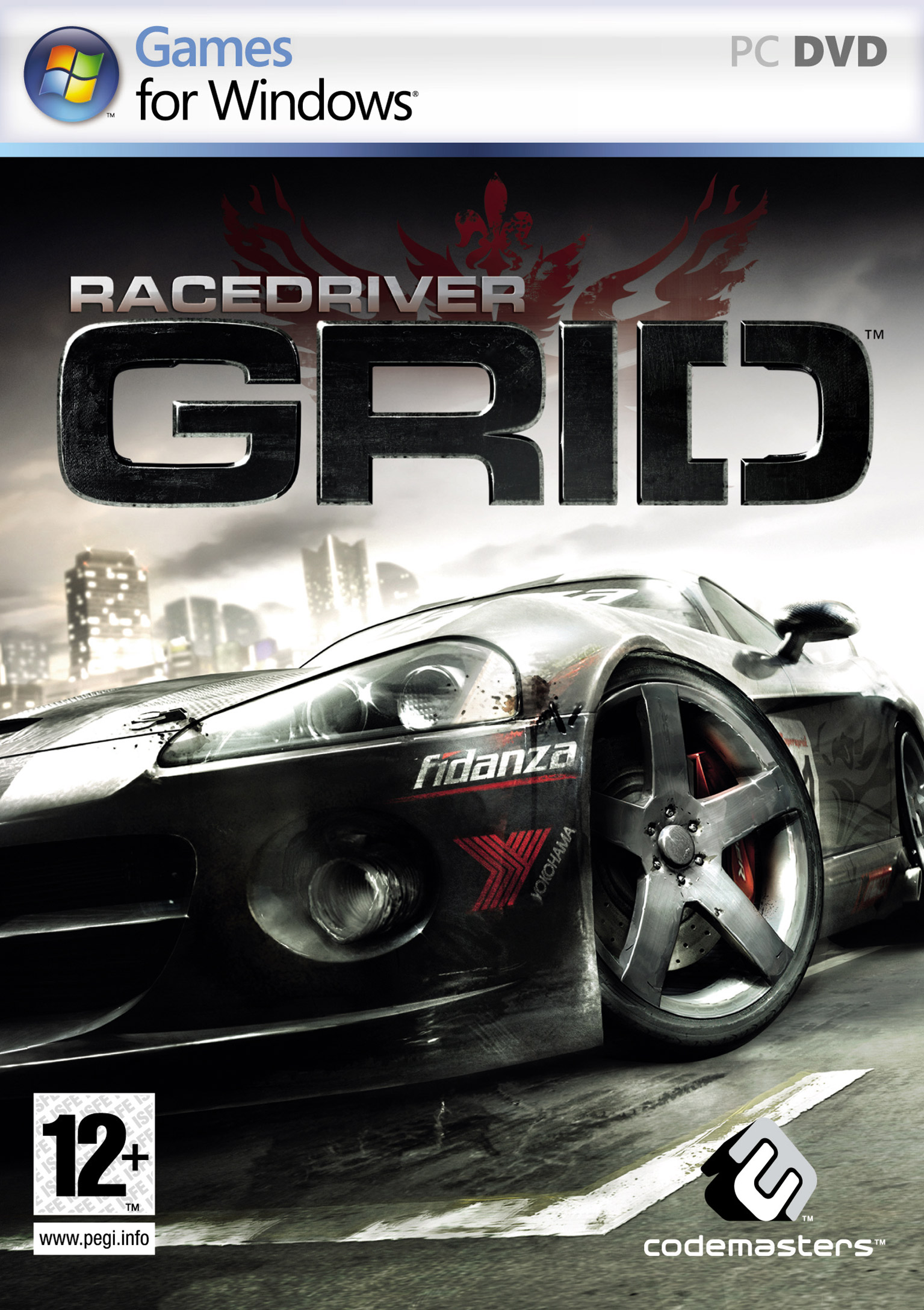 Race Driver: GRID - pedn DVD obal