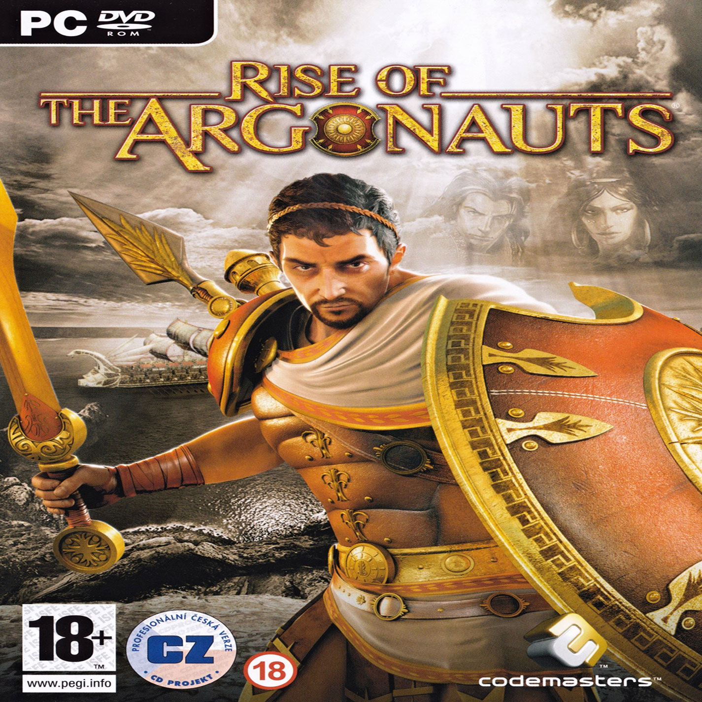 Rise of the Argonauts - pedn CD obal