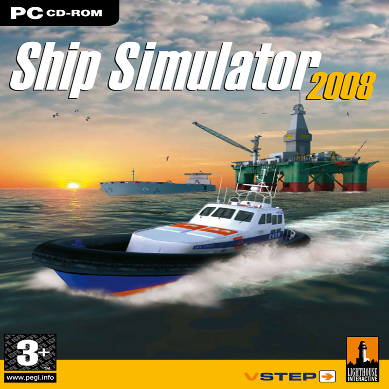 Ship Simulator 2008 - pedn CD obal